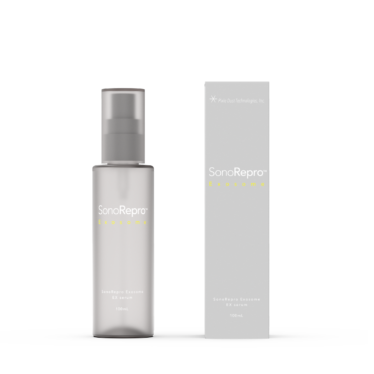 <リユース品頭皮用美容液セット>SonoRepro&Exosome3本