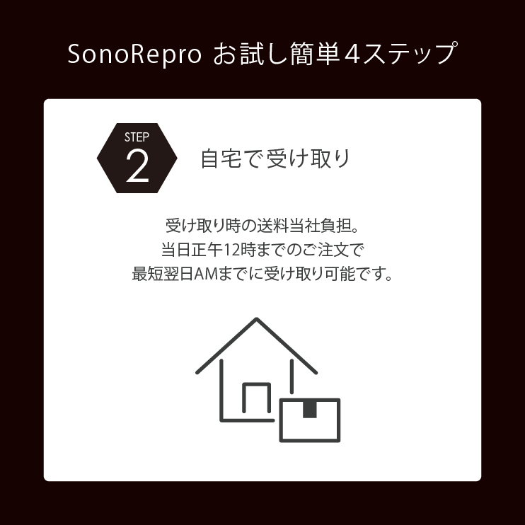 <お試しプラン> 1日1分超音波スカルプケア SonoRepro