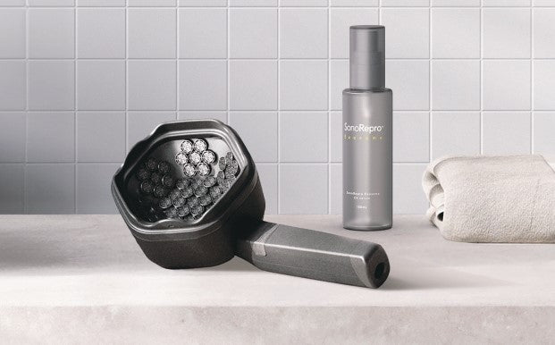 <リユース品頭皮用美容液セット>SonoRepro&Exosome3本